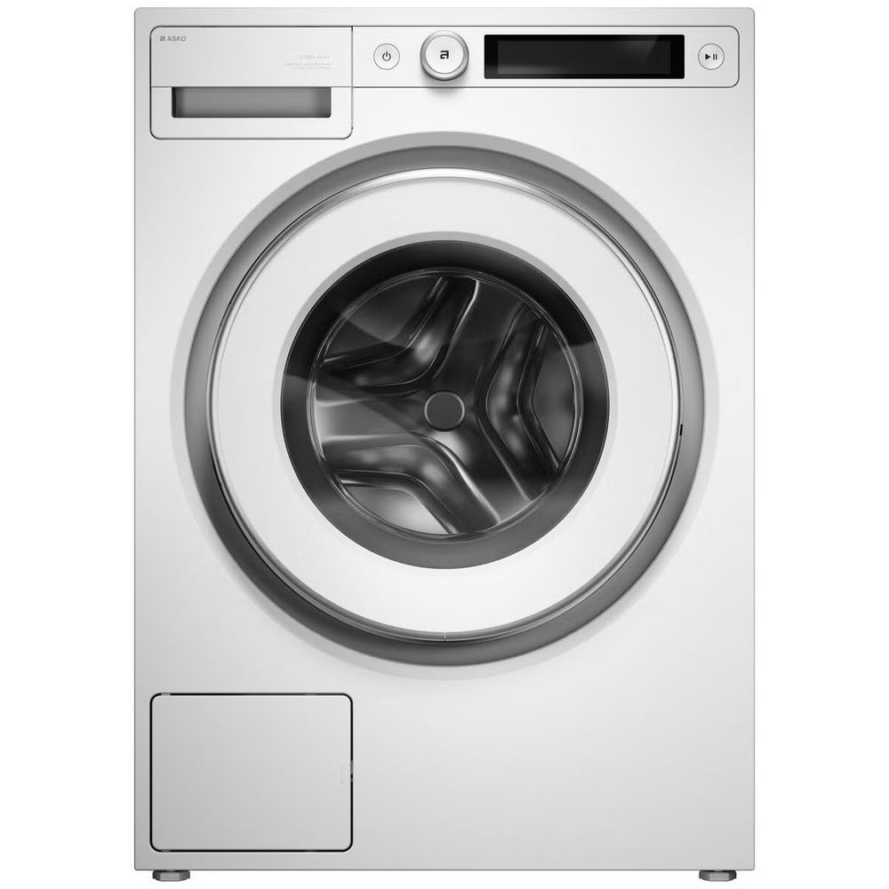 ASKO Style 9kg Steel Seal Front Load Washing Machine – White W5096RLW