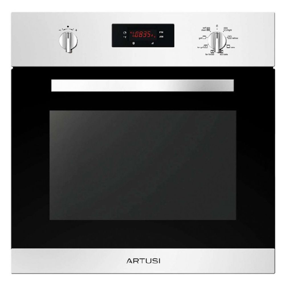 Artusi 60cm 65L Pyrolytic Electric Built-In Wall Oven AO654XP/1