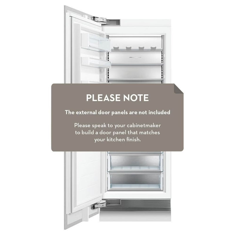 Fisher & Paykel Series 11 463L Integrated Column Fridge with Water Left Hinge RS7621SLHK1
