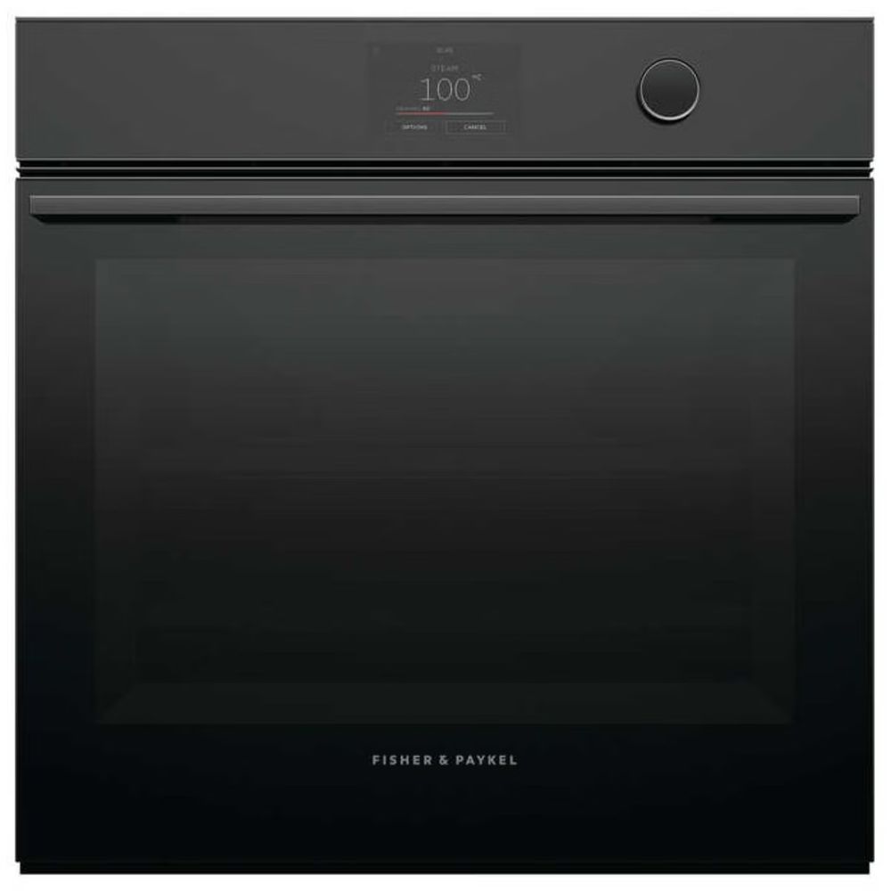 Fisher & Paykel Series 11 60cm Minimal Combi-Steam Oven Black Glass OS60SMTDB1