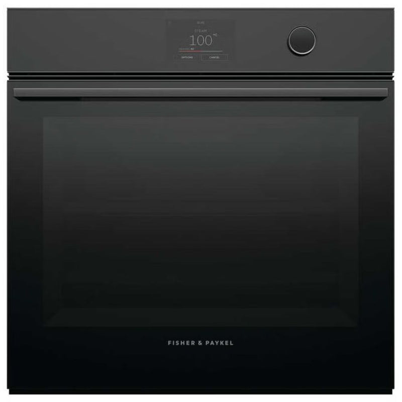 Fisher & Paykel Series 11 60cm Minimal Combi-Steam Oven Black Glass OS60SMTDB1