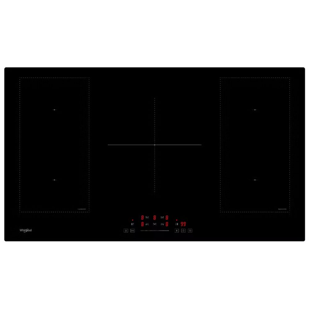 Whirlpool 90cm 5 Zone Built-In Induction Hob – Black IWHH9050CC