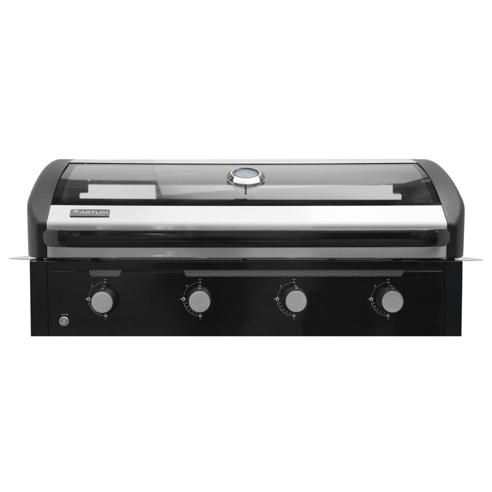 Artusi Halmo 4 Burner Gas Grill Built-In BBQ ABIBBQ4