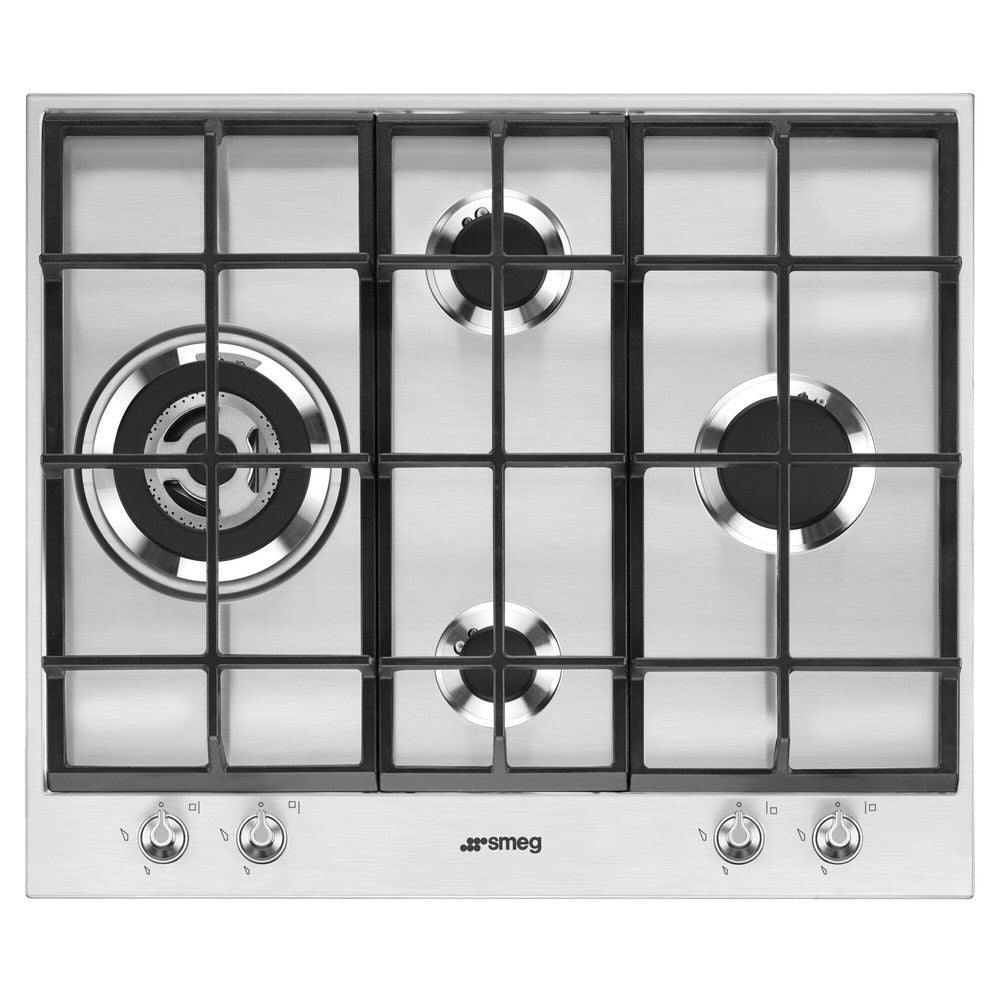 Smeg 60cm Linea Aesthetic Natural Gas Cooktop PX164LAU