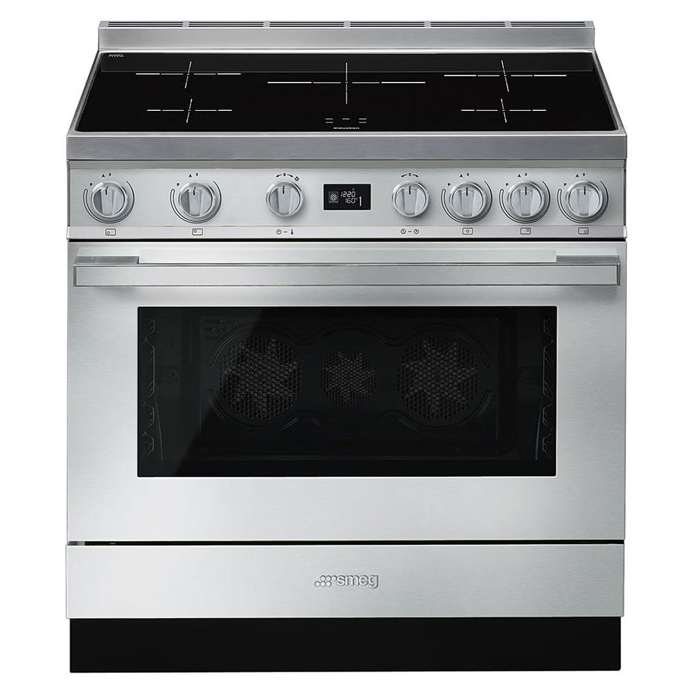 Smeg 90cm Portofino Freestanding Electric Oven/Stove CPF9IPX
