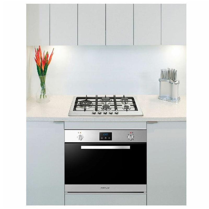 Artusi 70cm Maximus Series Natural Gas Cooktop AGH70XFFD