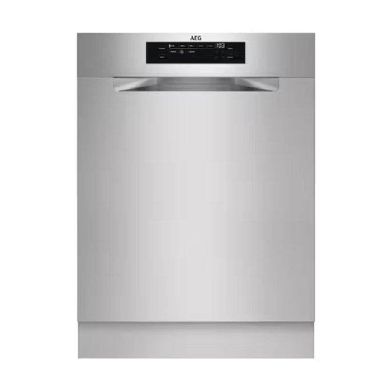 AEG 60cm Built-Under Dishwasher – Stainless Steel FFE73700PM