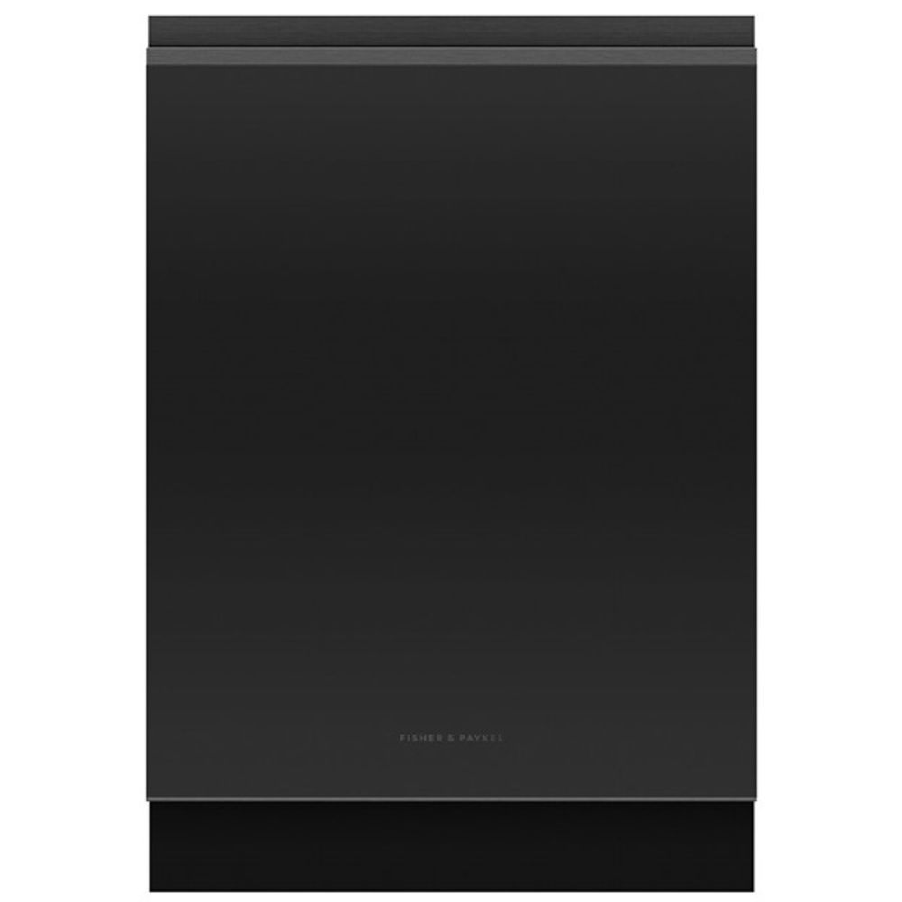 FISHER & PAYKEL SERIES 7 TALL BUILT UNDER DISHWASHER WITH SANITISE BLACK DW60UZT4B2