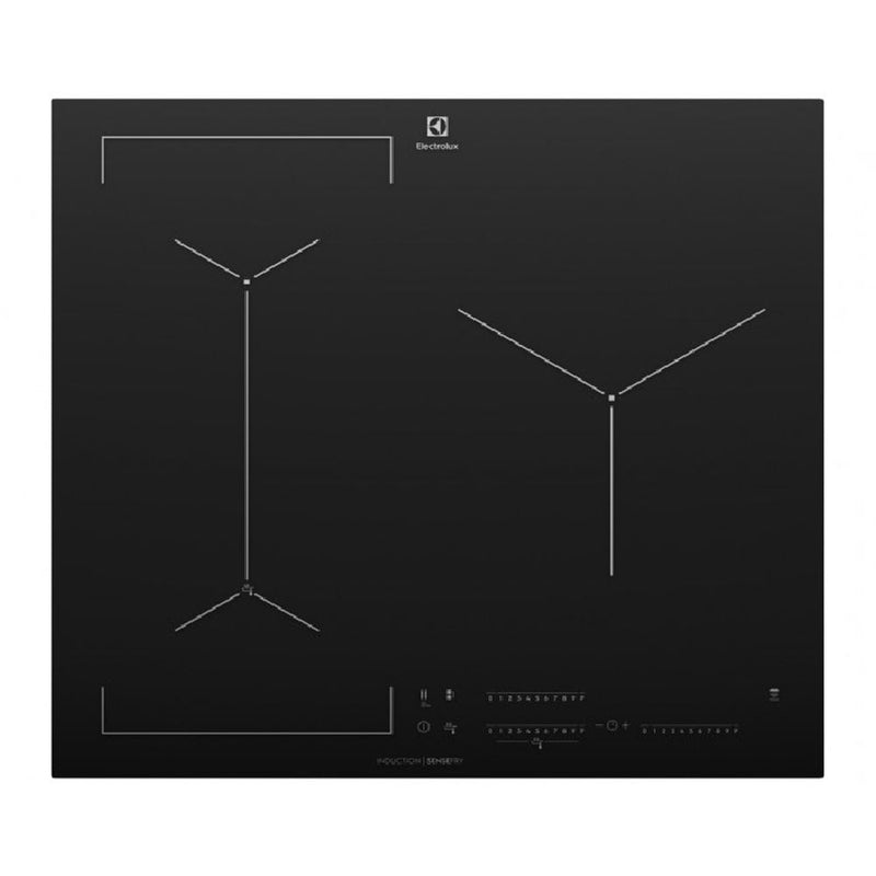 Electrolux 600mm UltimateTaste 700 3 Zone Induction Cooktop EHI635BE