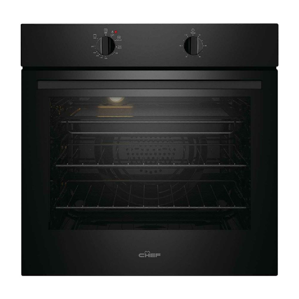 Chef 60cm Electric Multi Function Fan Forced Built-In Oven CVE612DB-