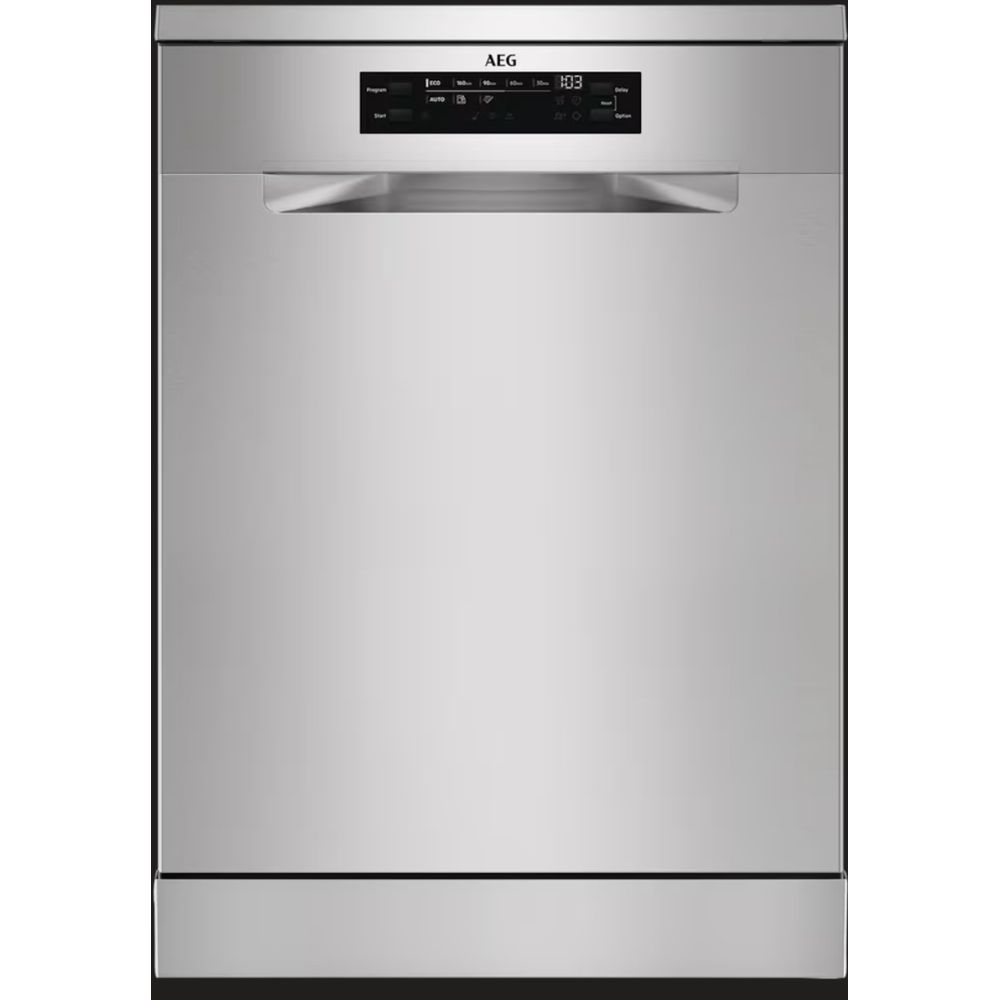 AEG 60CM FREESTANDING STAINLESS DISHWASHER FFB53600PM