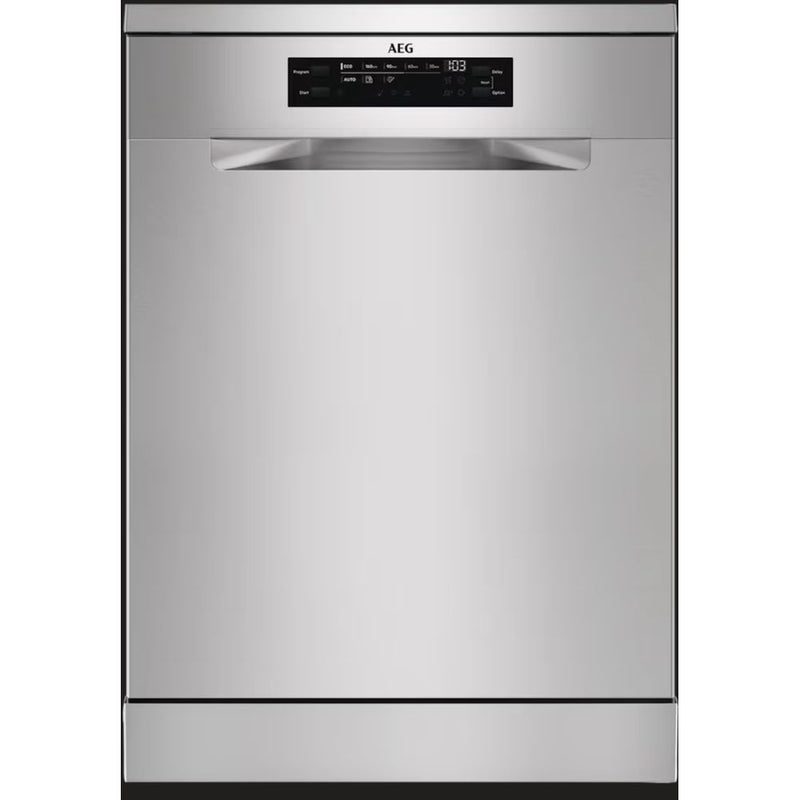 AEG 60CM FREESTANDING STAINLESS DISHWASHER FFB53600PM