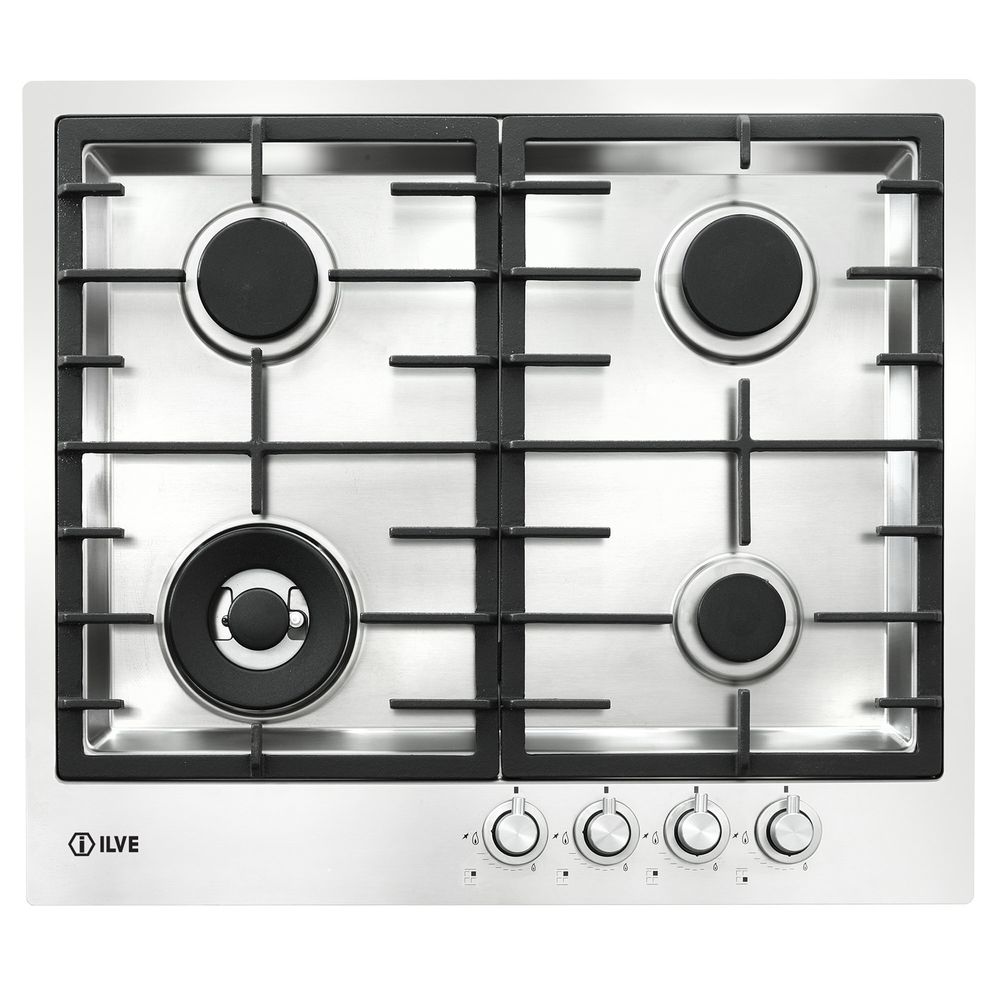 ILVE 60cm Natural Gas Cooktop ILFM60CKX