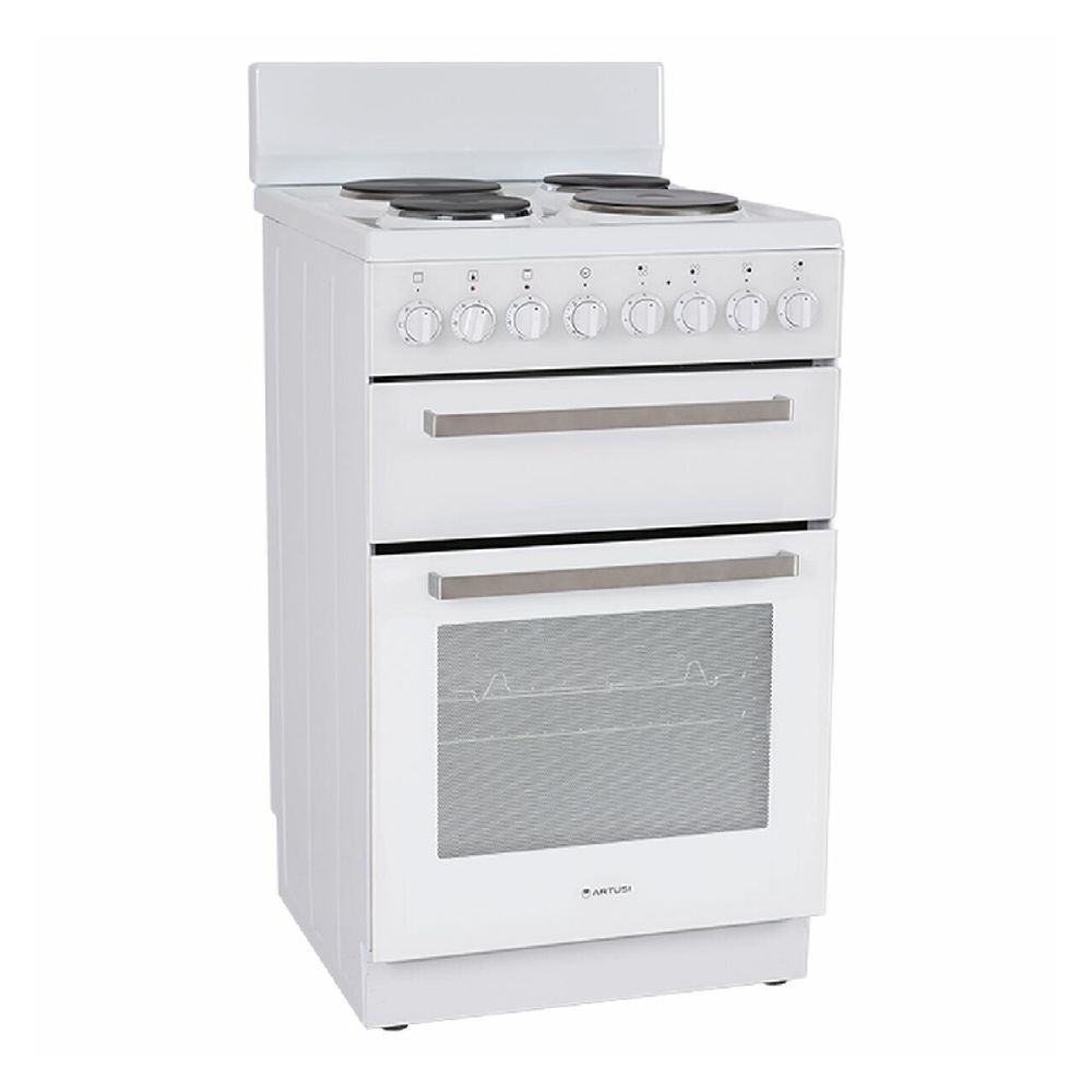 Artusi 54cm Freestanding Electric Oven/Stove AFDE5470W
