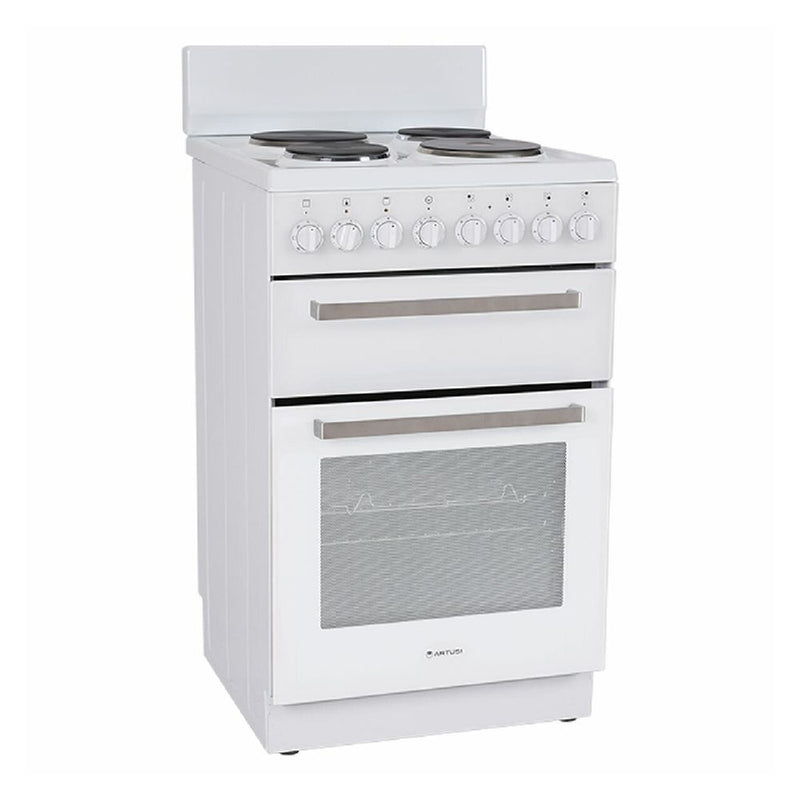 Artusi 54cm Freestanding Electric Oven/Stove AFDE5470W