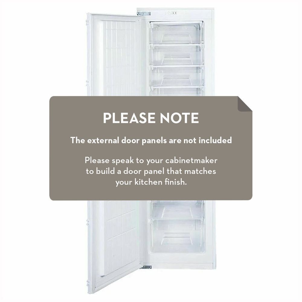 ILVE 217L Integrated Upright Freezer ILFRZ217I