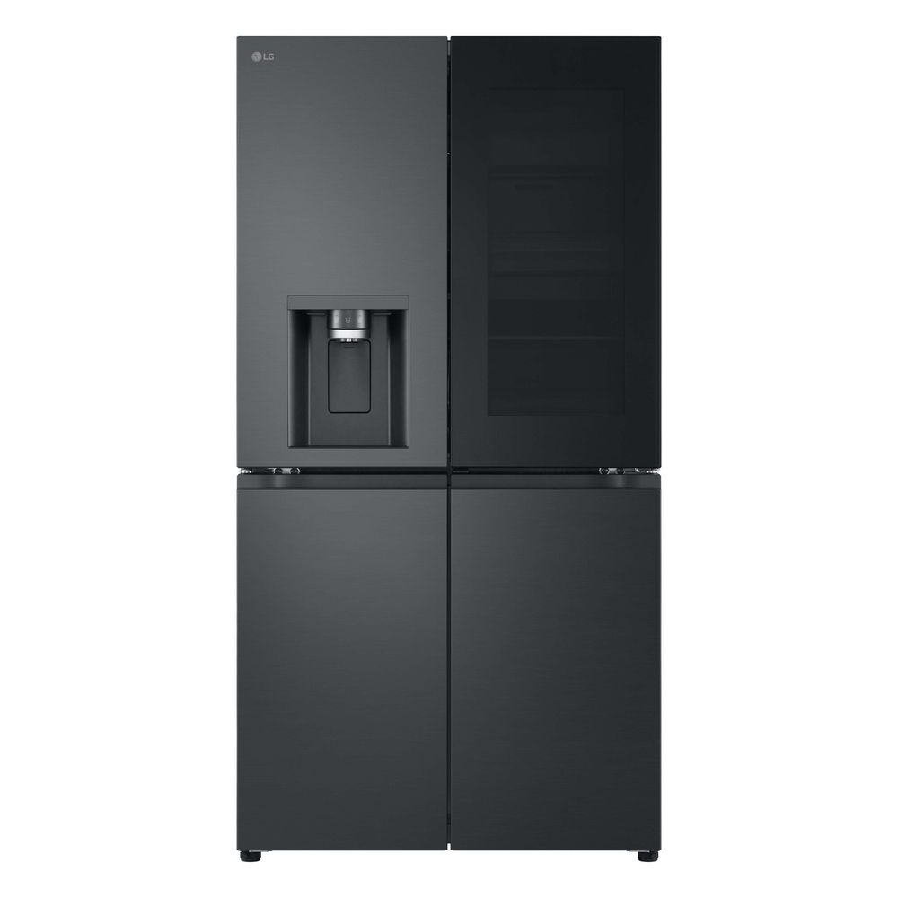 LG 847L Instaview French Door Fridge Matte Black GF-V900MBLC