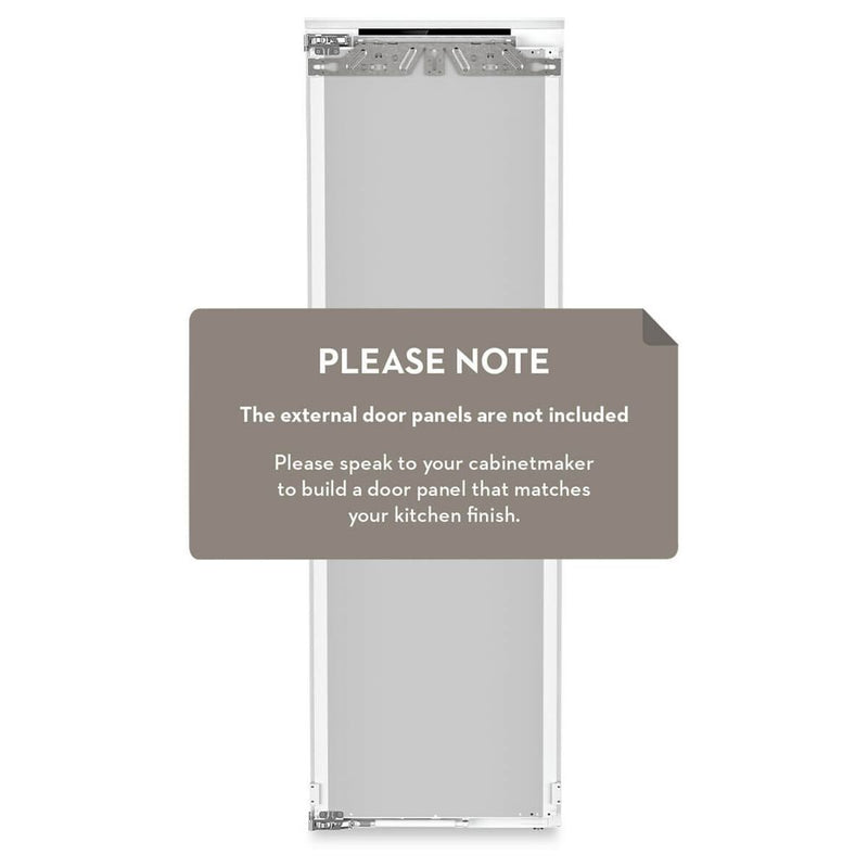 Liebherr Peak Series 213L Integrated Upright Freezer with NoFrost Left Hinge SIFNH5188LH