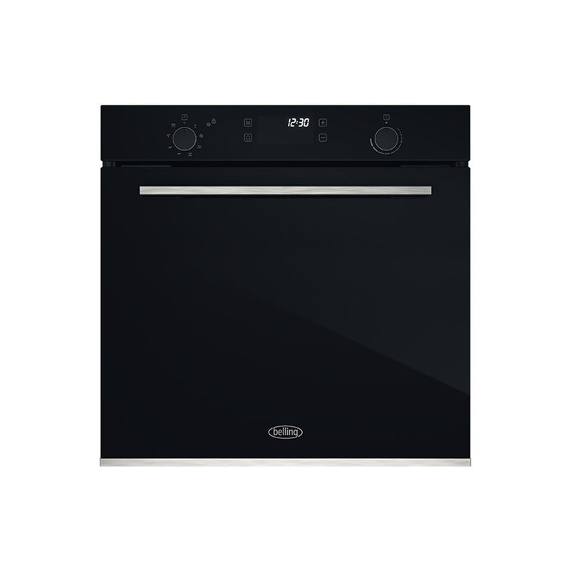 Belling – 60CM Built -in Black Glass Pyrolytic Oven BDO609PYBK