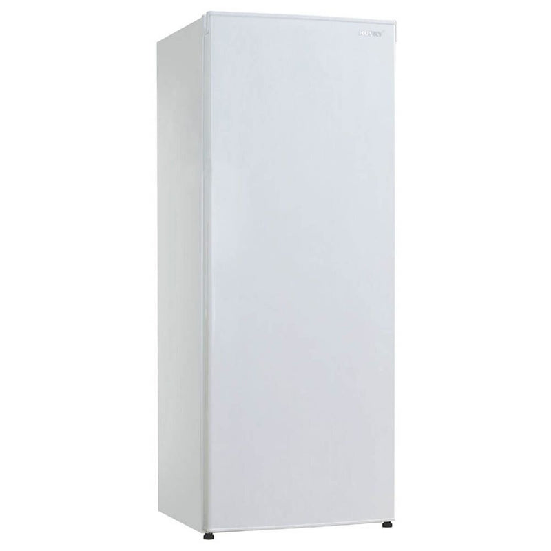 Husky 237L Solid Door Vertical Upright Fridge White HUS237VWH1