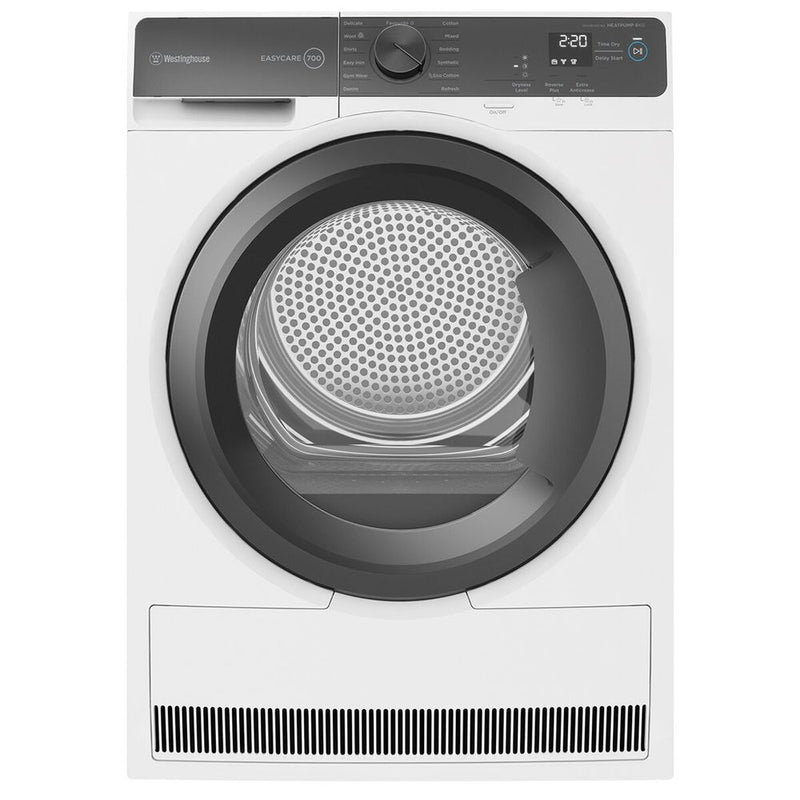 Westinghouse 9kg EasyCare 700 Series Heat Pump Dryer White WDH904N7WA